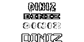 Coloriage Diniz