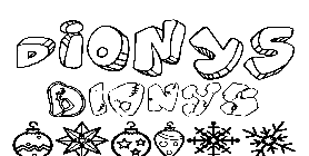 Coloriage Dionys