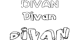 Coloriage Divan