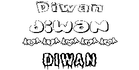 Coloriage Diwan