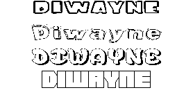 Coloriage Diwayne