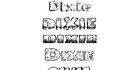 Coloriage Dixie