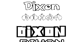 Coloriage Dixon