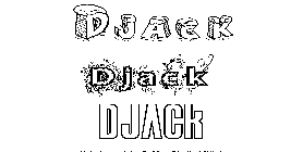 Coloriage Djack