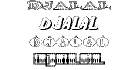 Coloriage Djalal