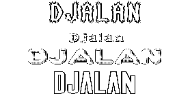 Coloriage Djalan