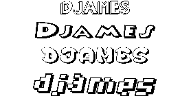 Coloriage Djames