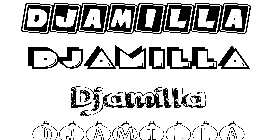 Coloriage Djamilla