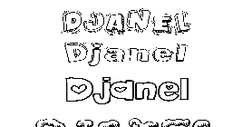 Coloriage Djanel