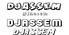 Coloriage Djassem