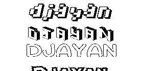 Coloriage Djayan