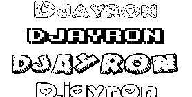 Coloriage Djayron