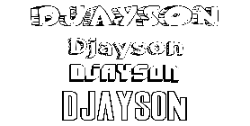 Coloriage Djayson