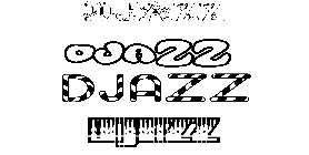 Coloriage Djazz