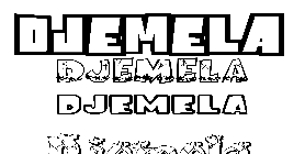 Coloriage Djemela