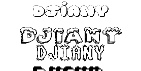 Coloriage Djiany