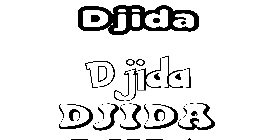 Coloriage Djida