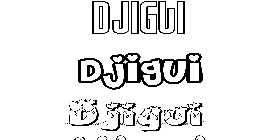 Coloriage Djigui