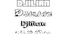 Coloriage Djilian