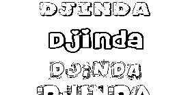 Coloriage Djinda