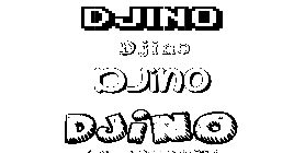 Coloriage Djino