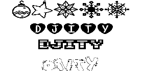 Coloriage Djity