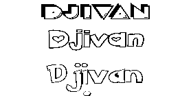 Coloriage Djivan