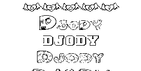 Coloriage Djody