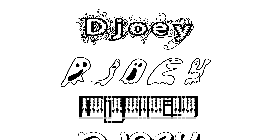 Coloriage Djoey