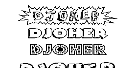 Coloriage Djoher