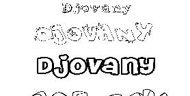 Coloriage Djovany