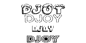 Coloriage Djoy