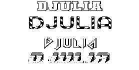 Coloriage Djulia