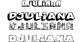 Coloriage Djuliana