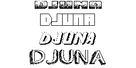 Coloriage Djuna