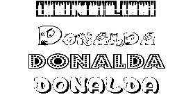 Coloriage Donalda