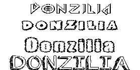 Coloriage Donzilia