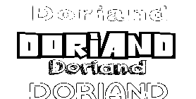 Coloriage Doriand