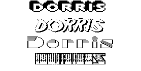 Coloriage Dorris