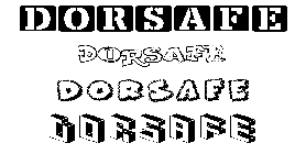 Coloriage Dorsafe