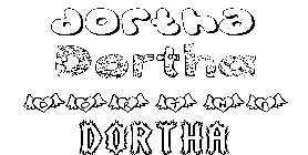 Coloriage Dortha