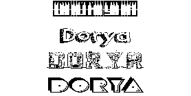 Coloriage Dorya