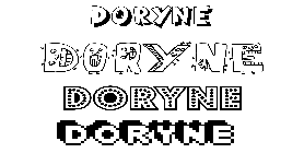 Coloriage Doryne