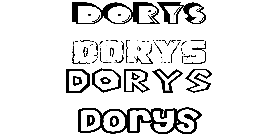Coloriage Dorys