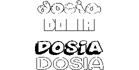 Coloriage Dosia