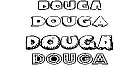 Coloriage Douga