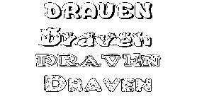 Coloriage Draven