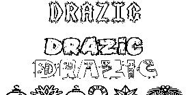 Coloriage Drazic