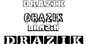 Coloriage Drazik