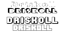 Coloriage Driskoll